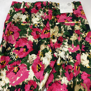 H&M floral pants NWT 8