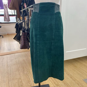 Danier vintage suede skirt 8