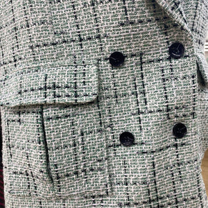 Maeve tweed long vest 8