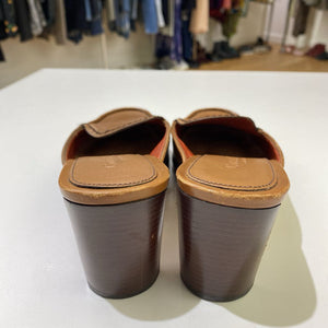 Cole Haan heeled slides 6.5