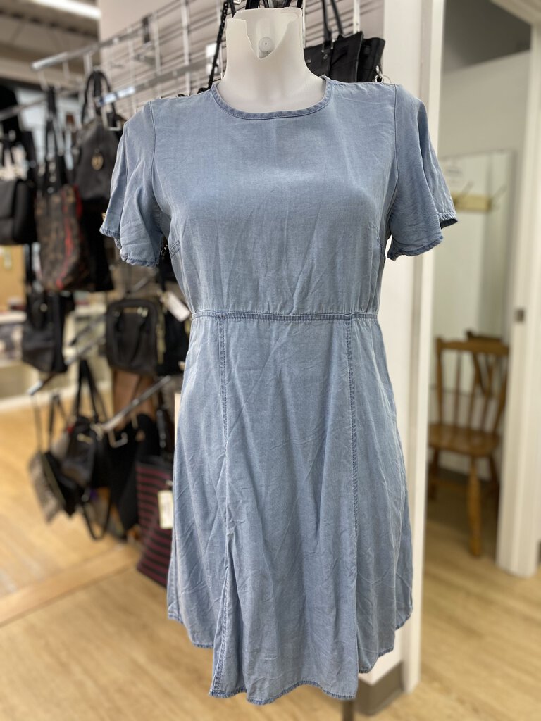 Banana Republic chambray dress 4