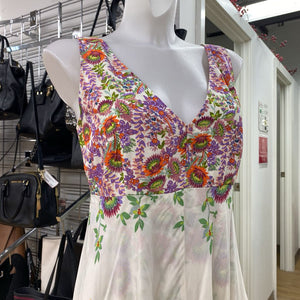 Anthropologie floral dress 4