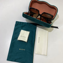 Load image into Gallery viewer, Gucci GG0876SA Havana colour sunglasses NWT
