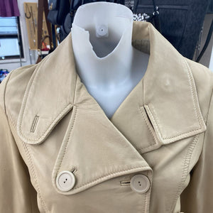 Mango leather jacket S