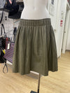 Anthropologie pleather skirt M