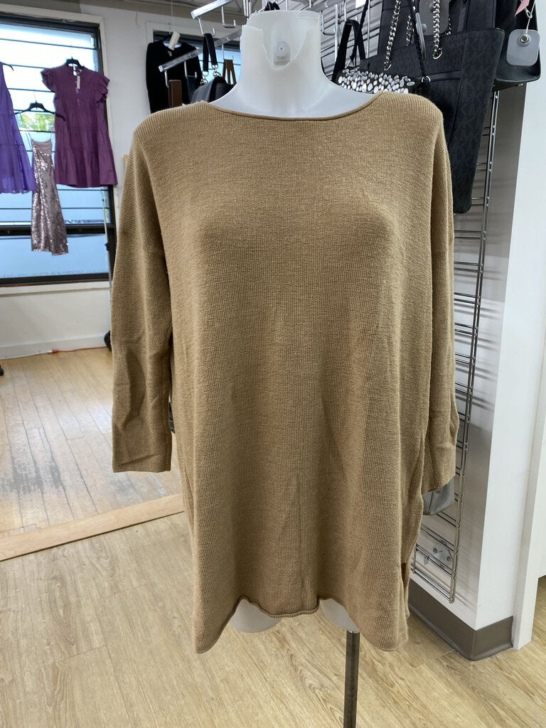 Eileen Fisher extra fine merino wool sweater L