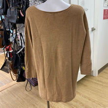 Load image into Gallery viewer, Eileen Fisher extra fine merino wool sweater L
