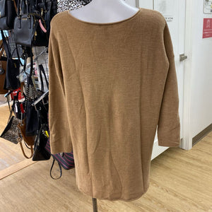 Eileen Fisher extra fine merino wool sweater L