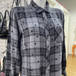 RAILS plaid/stars button up L