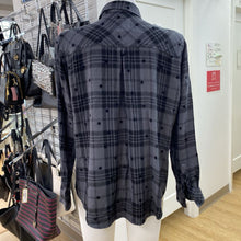 Load image into Gallery viewer, RAILS plaid/stars button up L
