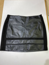 Load image into Gallery viewer, White House Black Market pleather mini skirt 14
