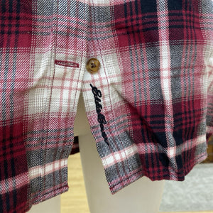 Eddie Bauer plaid button up L