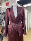 Dynamite satin blazer M