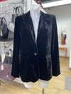 Zara velvet blazer M