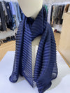 Armani Pleated Silk Scarf