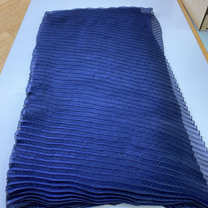 Armani Pleated Silk Scarf