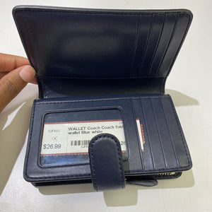 Coach folded wallet