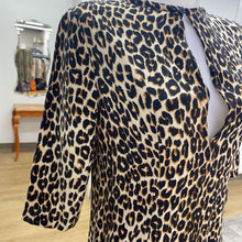 Load image into Gallery viewer, Equipment Leopard Print silk dress XS
