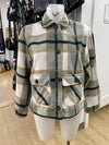 Zara plaid shacket XS