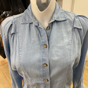 RW&CO chambray top XXS