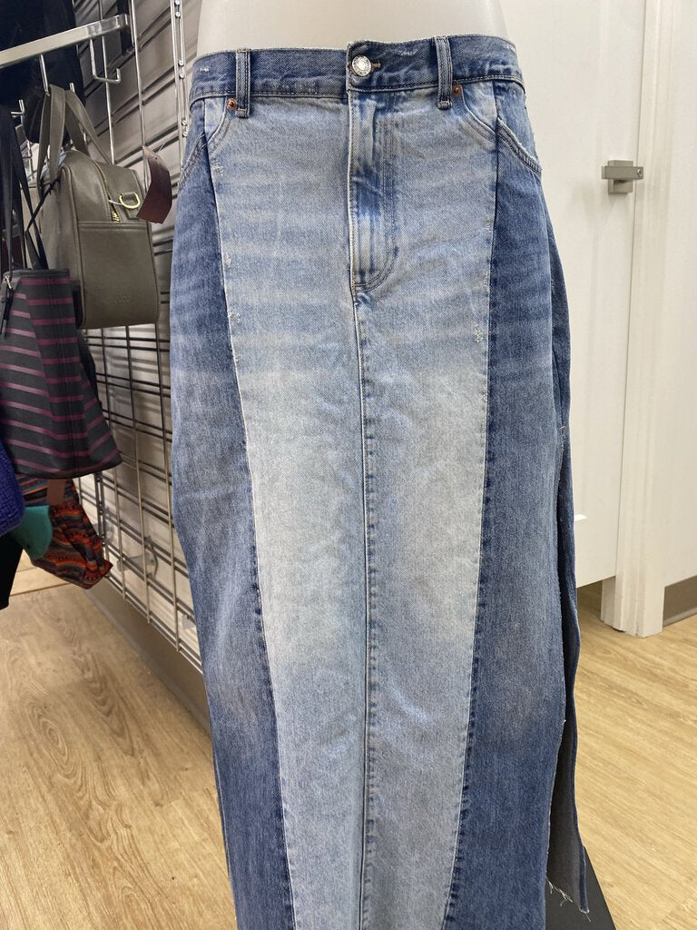 Zara denim skirt XL