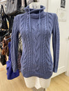 LL Bean cable knit sweater XS