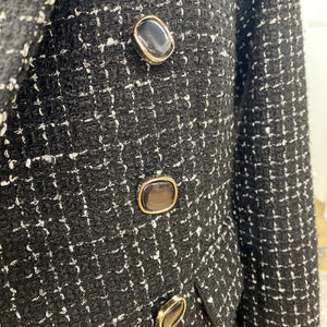 Rachel Zoe tweed blazer S