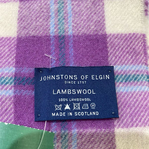 Johnstons Of Elgin Made in Scotland lambswool scarf