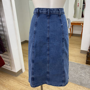 Second Yoga Jeans denim skirt NWT 25