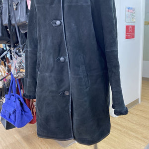 Wolff vintage Shearling coat M/L