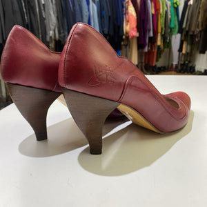 John Fluevog wood heels 11.5