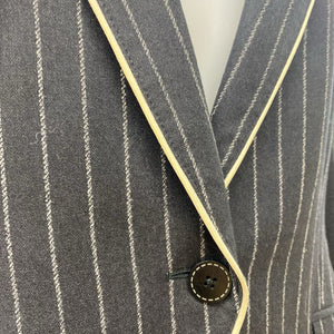 AQUASCUTUM vintage striped blazer 16