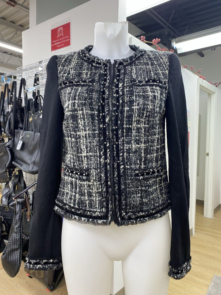 Luisa Cerano tweed blazer 4