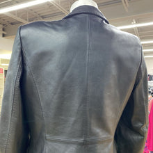 Load image into Gallery viewer, Betty Barclay vintage leather blazer S
