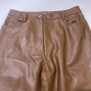 Oak & Fort pleather pants 2