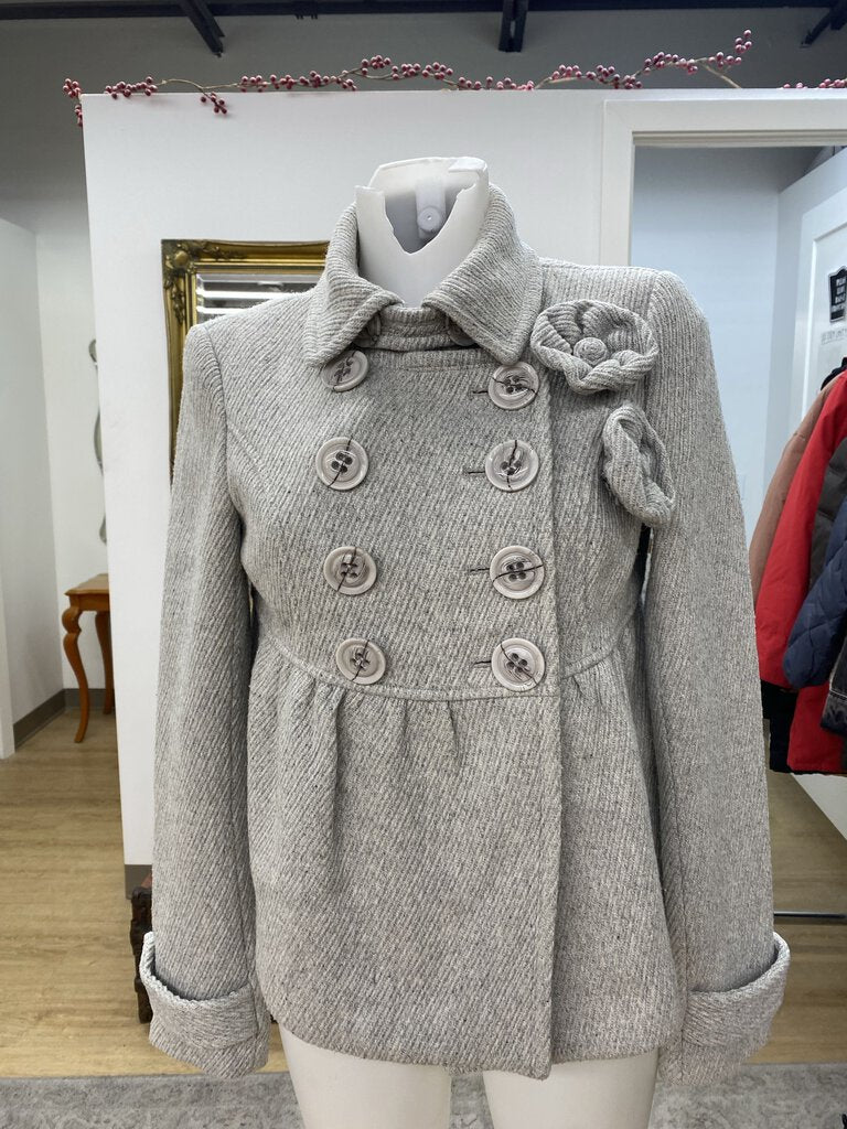 Zara wool blend coat M