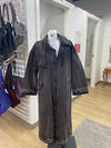 Zara long denim coat S/M