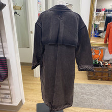 Load image into Gallery viewer, Zara long denim coat S/M
