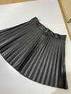 Lulus pleated pleather mini skirt S NWT