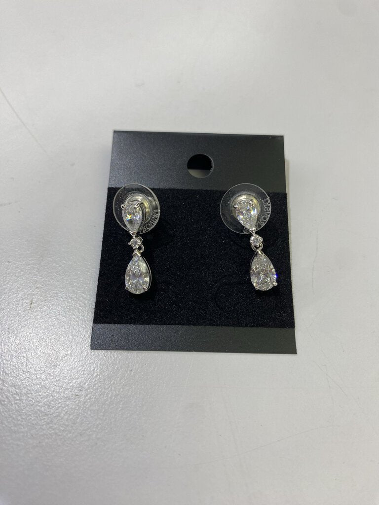 Swarovski pear drop earrings