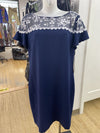 Karl Lagerfeld lace detail dress NWT 14