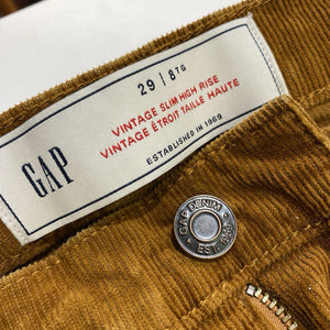 Gap corduroy jeans 29