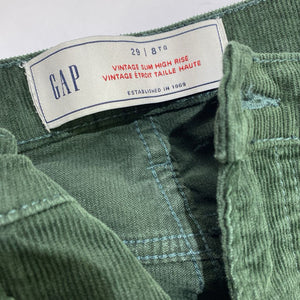 Gap corduroy jeans 29