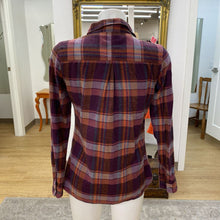 Load image into Gallery viewer, Woolrich plaid shirt XS
