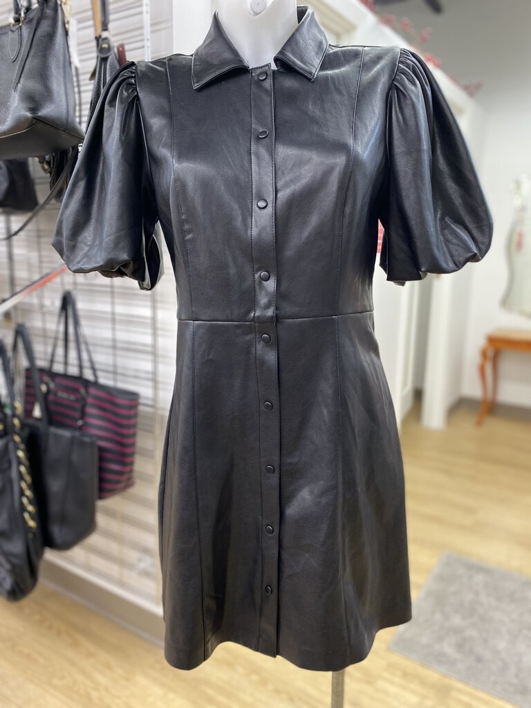 Dynamite pleather dress S