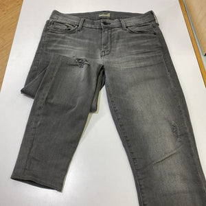 Mother Looker Ankle Fray Jeans 27