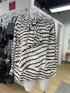 H&M zebra print top 6