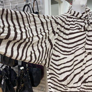 H&M zebra print top 6