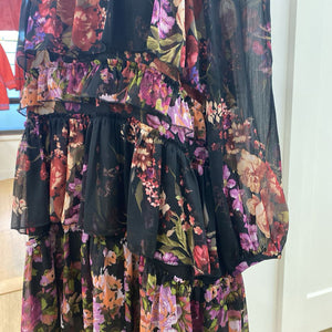 Zara floral dress M