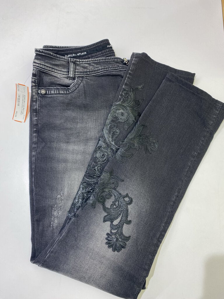 Marccain embroidered jeans 2